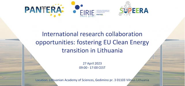Fostering EU Clean Energy transition in Lithuania, a SUPEERA-PANTERA joint workshop